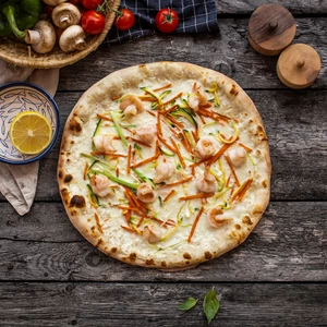 Gamberi e Verdure