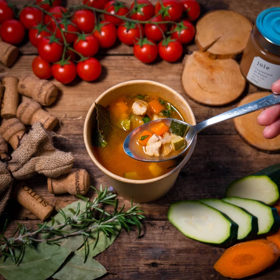 Zuppa di Pollo Rustica